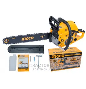 Ingco Gasoline Chain Saw 18" 450mm Output 1800W Gcs5451811