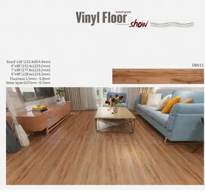 Vinyl Floor Waterproof Anti-Stratch and Easy to Maintain