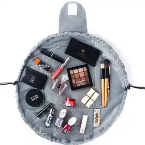 Mini Quick-pull Drawstring Accessories Makeup Travel Pouch