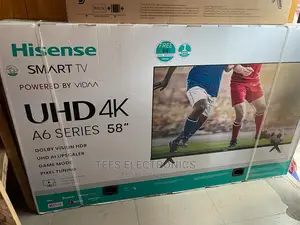 Hisense 58 Inches UHD Smart TV With Bluetooth |TV 58A6G