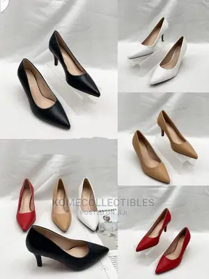 Unique Ladies Formal Small Heel Shoes