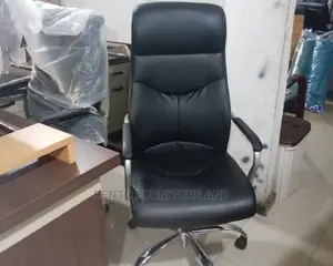Comfortable Black Office Leather Chair