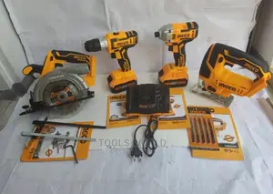 Ingco Lithium-Ion Cordless 4pcs Combo KIT Ckli2010