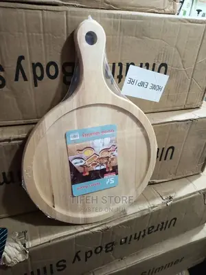 Round Wooden Platter