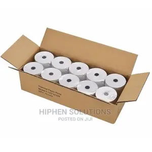 80mm Point Of Sale System Thermal Printer Paper - Pack Of 10 Rolls