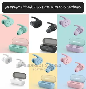 Merkury Innovations True Wireless Earbuds With Charging Case