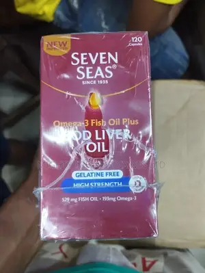 Seven Seas Omega 3 Fish Oil Plus Cod Liver Oil 120 Capsules