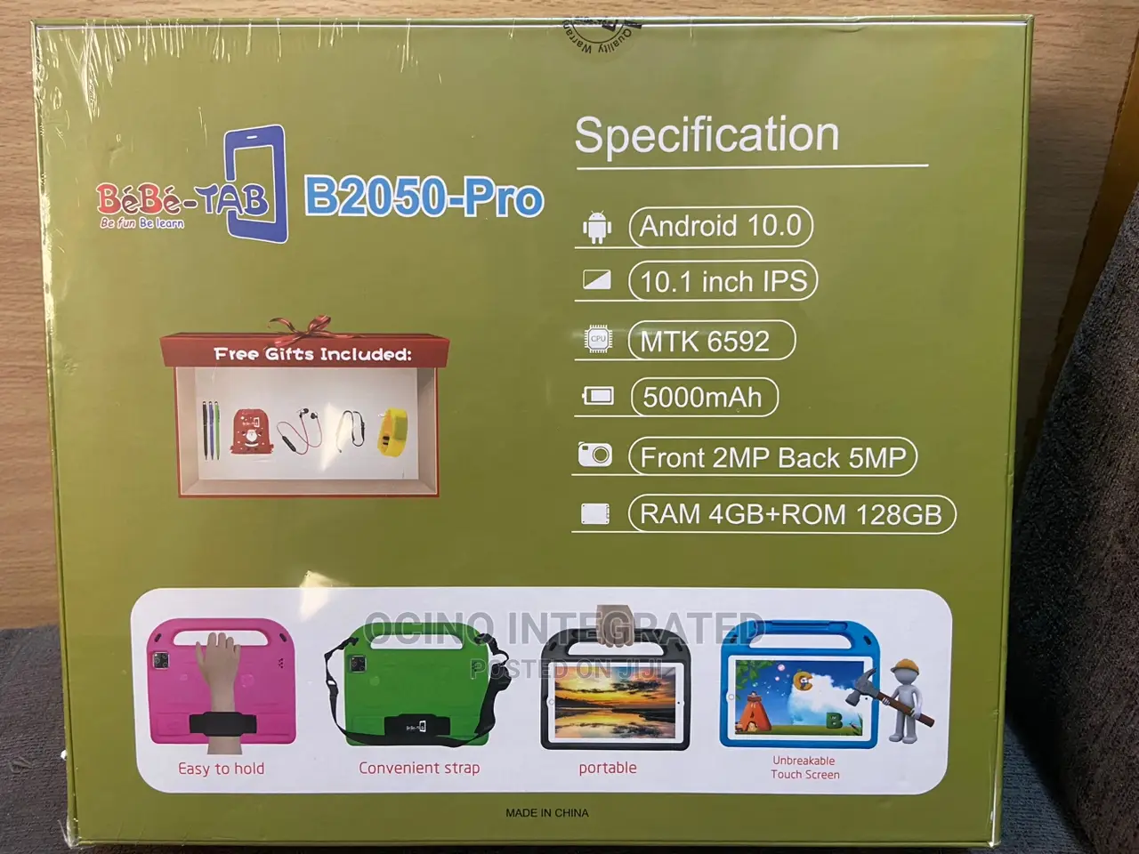 Unbreakable Screen Children Educational iPad