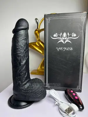 Black Fox Vibrating Realistic Dildo