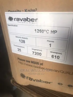 Ceramic Fiber 7.2mx0.61mx25mm