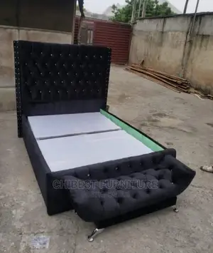 Quality 4.5by6 Upholstery Bed Frame.