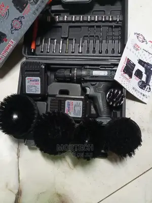 Complete Drilling Brush Kit With Drilling Machine