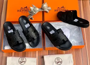 Hermès Men Lúxury Slippers