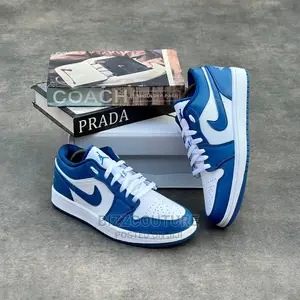 Original NIKE JORDAN 1 LOW MARINA BLUE Available in Store