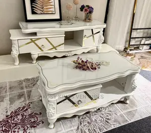 Royal TV Stand With Drawers and Centre Table