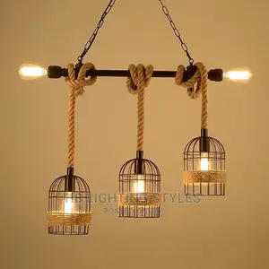 Hemp Rope Pendant Lights