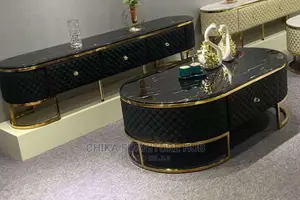 Luxurious Set of Tv Stand and Centre Table