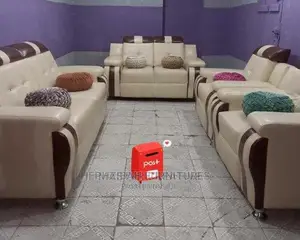 7 Seaters Complete Leather Sofa Set