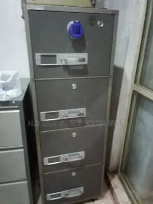 Four Drawing Fireproof Safe Cabinet