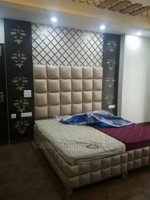 Quality High Back Rest Padded Bedframe.