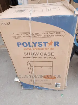 Polyster Showcase Fridge