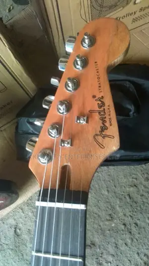 Professional Fender Electric Lead Guitar With Stand