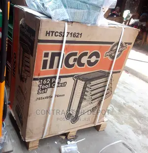 Ingco 162pcs Mechanics Tool Chest Set Htcs271621