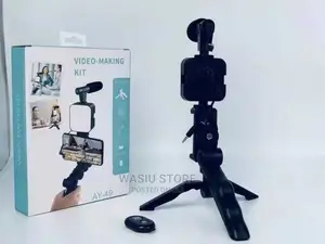 Video Kits Microphone Led Fill Light Mini Tripod for Phone