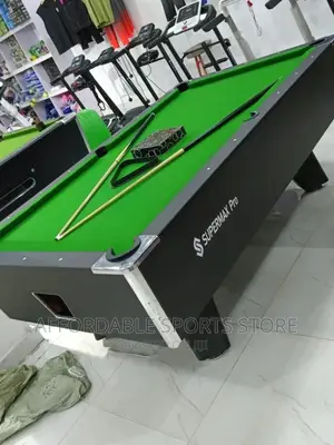 7ft Wonderfully Made Foreign Coin and Marble Snooker Table