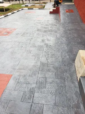 Durable Stamped Concrete Floor Finish