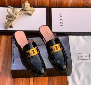 Gucci Men Women Half Shoe