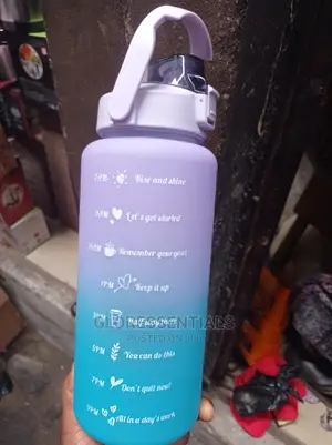 Motivational Water Bottle Gym Water Bottle
