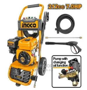 Gasoline High Pressure Washer 7.0HP 212CC 4-stroke For Car