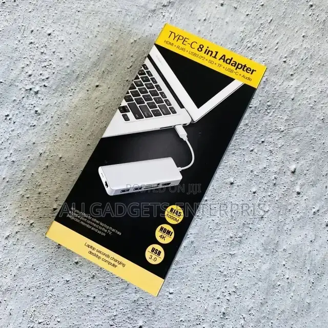8 in 1 Type C Data Transfer Connector