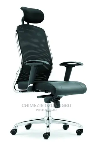 Executive Mesh Swivel Chair With Headrest