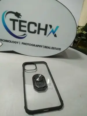 iPhone 12 Pro Max (6.7") - Clear Case With Keyring Stand