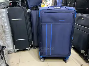 Big Size Star Express Blue Color Traveling Luggage