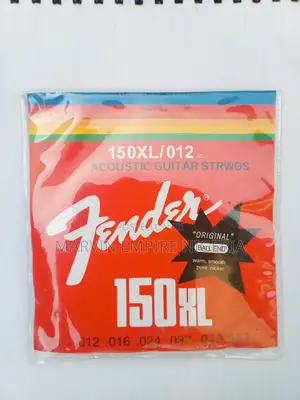 Fender Acoustic 150xl/012 Guitar Strings_ Complete Set