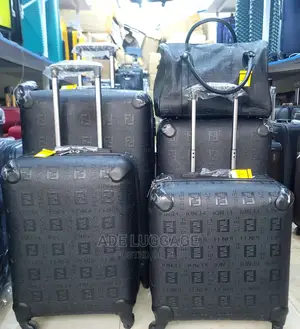 Luxury Luggage Box With Fendi Prints