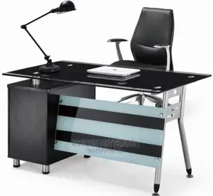 Classic Glass Office Table