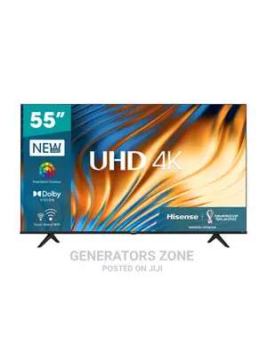 Hisense 55 Inches Smart Tv With Youtube, Netflix, Browser