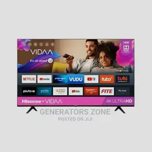 Brand New 55” Hisense Smart TV Plus Youtube+Netflix UHD