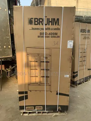 Brumh Show Glass Refrigerator (Bbd 409M)