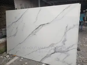 Italian White Carara Quartz Slab