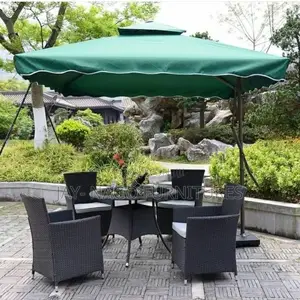 Garden Canopy With Table Set Plastic