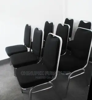 Stainless Steel Blue Chair