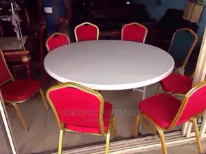 10 Seaters Round Table Refold Able Banquet / Event Table
