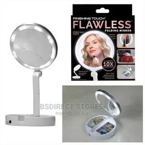 JML Finishing Touch Flawless LED Magnifying Portable Mirror