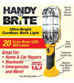 JML Handy Brite Cordless LED Work Light Ultra Bright Compact