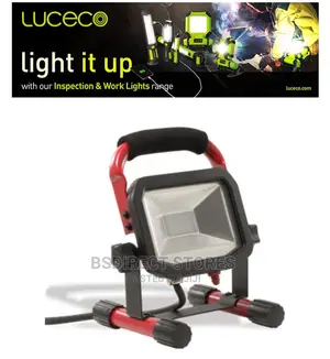 Luceco LED Slimline Rechargeable Worklight, USB Charging